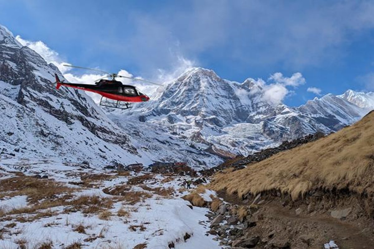Annapurna Base Camp helicopter tour